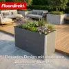 Floordirekt Hochbeet Delos aus WPC & Stahl, Garten Hochbeet Produktbild-Vorschau 5