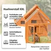 Mucola Hühnerstall Hühnerhaus Stall Kleintier Hühner Hase Produktbild-Vorschau 11