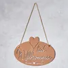 Schild Willkommen Herz 28,5x16cm Garten-Deko Türschild Produktbild-Vorschau 3