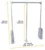 Penderie rabattable pour armoire Hang largeur réglable Voir les images du produit 12