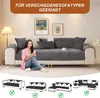 Rutschfeste verdickte Sofabezug,90x210cm Couchbezug,4 Produktbild-Vorschau 6