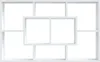 Scaffale a parete bianco lucido 85x16x52,5 cm Materiale a Anteprima dell’immagine prodotto 5