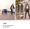 Klarfit Companion, príves na bicykel - nákladný príves na Náhľad obrázku produktu 3