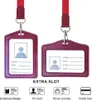 2er-Pack Ausweishüllen aus Leder, vertikale/querformatige Produktbild-Vorschau 3