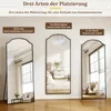 Koonmi Ganzkörperspiegel Bogen 165 x 60 cm Schwarz, Produktbild-Vorschau 5