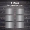 Tischset 6x45x30 cm Platzset Tischmatte Platzmatte Produktbild-Vorschau 4