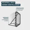 HUDORA Fußball Rebounder 100 Grey  – Rebounder für Fußball Produktbild-Vorschau 3