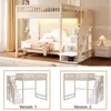 Flieks Etagenbett 140x200cm mit Stauraumtreppe, Kinderbett Produktbild-Vorschau 6