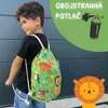 HECKBO Detské vrecko na prezuvky s okienkom a motívom Náhľad obrázku produktu 5