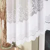 Rideau décoratif arqué à tongs courtes GENOWEFA 100 blanc Voir les images du produit 3