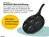 endusor Pancake Pfanne für Induktion mit Antihaftbeschichtung für Kinder mit Smiley und Tier Motiven Produktbild-Vorschau