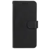 A black flip-style phone case is shown against a white background. Produktbild-Vorschau