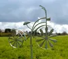 Sesua Metall Gartenstab Fahrrad grün 160 cm shabby Produktbild-Vorschau 2