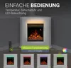 Juskys Elektrokamin 1000 / 2000 W - Eckkamin mit Heizung, Produktbild-Vorschau 6