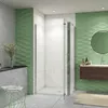90x80x195cm Drehtür & Falttür(L-Form) Schwingtür Produktbild-Vorschau 3