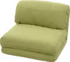 A green foldable chair or sofa bed. Produktbild-Vorschau