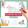 Die Kunst des Zeichnens für Kinder Starter-Block - Pferde Produktbild-Vorschau 1