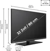 Toshiba 32LV3F63DA, televisore Smart TV VIDAA da 32 Anteprima dell’immagine prodotto 4