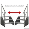 3stupňové volně stojící schodiště model 1 volně stojící Náhled obrázku produktu 2