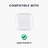 kwmobile Puzdro kompatibilné s puzdrom Apple Airpods 4 - Náhľad obrázku produktu 2