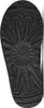 The image shows the sole of a black UGG slipper. Voir les images du produit