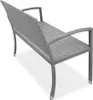CASARIA® Gartenbank Wetterfest Polyrattan UV-beständig Produktbild-Vorschau 9