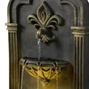 Teamson Home Fleur-de-Lis Wandbrunnen Outdoor 80 cm mit Produktbild-Vorschau 6
