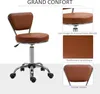 HOMCOM Vintage Massagehocker – 360° drehbarer Arbeitshocker Produktbild-Vorschau 7