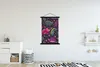 MuchoWow® Textilposter Dinosaurier - Kind - Muster - Rosa - Produktbild-Vorschau 2