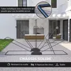 Outsunny Abri de moto extérieur tente à moto pliable de 345 Voir les images du produit 4