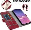 Custodia per cellulare per Samsung Galaxy S10 cover flip Anteprima dell’immagine prodotto 4