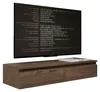Selsey Bemmi Slim - TV-Hängeboard 2-türig, Holzoptik Produktbild-Vorschau 1