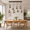 Lampada a sospensione ZMH, vetro, 126 cm, attacco E27, Anteprima dell’immagine prodotto 5