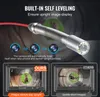 A marketing image showcasing a snake camera with a screen displaying its self-leveling feature. Podgląd zdjęcia produktu