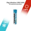 Camelion Digi Alkaline Batterien 4 Stück, Micro AAA LR03 Produktbild-Vorschau 4