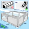 Baby Laufgitter mit 50 Kugel 120x120x66cm Aktivitätszentrum Produktbild-Vorschau 5