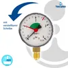 manometro per riscaldamento tecuro 0-4 bar, Ø 63 mm - Anteprima dell’immagine prodotto 2