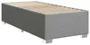 vidaXL Lit boxspring avec matelas gris clair 90 x 190 cm Voir les images du produit 5