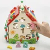 Kruzzel 22564 Educatief houten huisje Productafbeelding-voorbeeld 16