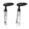 COM-FOUR® 2x Apfelausstecher aus rostfreiem Edelstahl 430 Produktbild-Vorschau 4