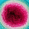 YarnArt Rosegarden 336 Ombre-Baumwollgarn 1000m/250g für Produktbild-Vorschau 2