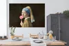 MuchoWow® Poster Mädchen mit Perlenohrring - Johannes Produktbild-Vorschau 3