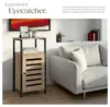 tectake® Beistellschrank Durham 38,5 x 31,5 x 81 cm Produktbild-Vorschau 4
