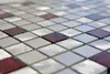 Mosani MOS49-O301F, Mosaik, Metall, Silber, Rot, Drinnen, Produktbild-Vorschau 4