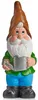 Ibergarden Gartenzwerg-Figur - braune Mutze - Keramik - 50 Produktbild-Vorschau 1