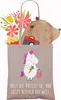 Mr. & Mrs. Panda Tote Bag Einhorn Gemüse - Braun Pastell - Produktbild-Vorschau 3