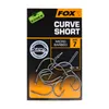 Fox Fishing Edges Curve Shank Short Hook #4 Argento Gancio Anteprima dell’immagine prodotto 3