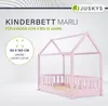 Juskys Kinderbett Marli 80 x 160 cm mit Matratze, Produktbild-Vorschau 2
