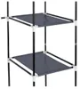Armoire en tissu, gris, pliable 170×170 cm, armoire Voir les images du produit 4