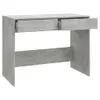 vidaXL Schreibtisch Betongrau 101x50x76,5 cm Holzwerkstoff Produktbild-Vorschau 14